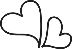 Two Heart Design 23 PNG