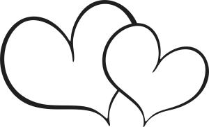 Two Heart Design 31 PNG