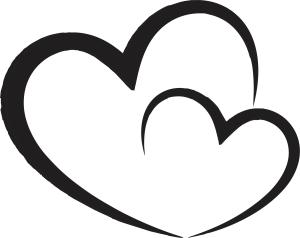Two Heart Design 32 PNG