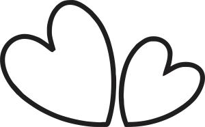 Two Heart Design 9 PNG